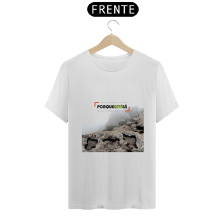 Nome do produtoCamiseta unissex algodão prime PORQUE ESTÁ LÁ (SINO)