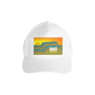 Nome do produtoBoné com tela BAÚ DA FELICIDADE (SOL)