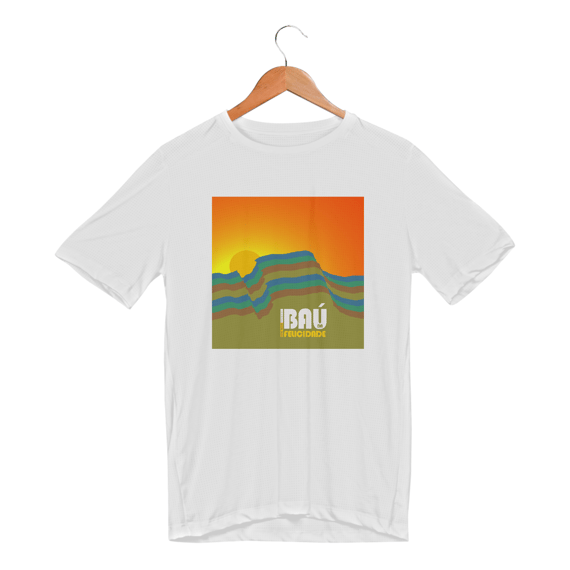 Camiseta unissex dry UV BAÚ DA FELICIDADE (SOL)