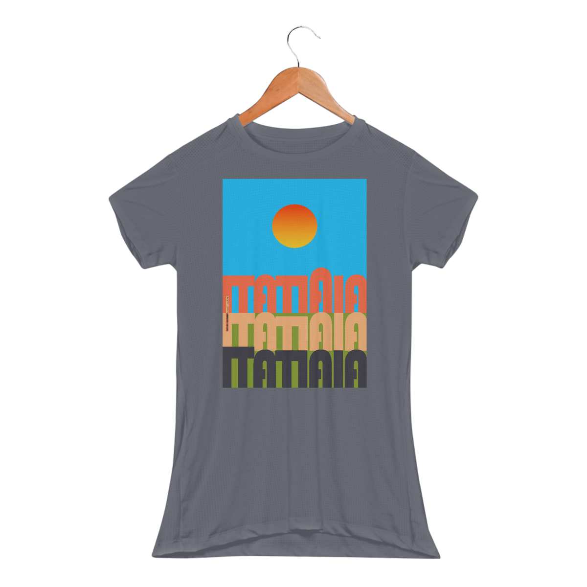 Nome do produto: Camiseta baby look dry UV ITATIAIA (SOL)