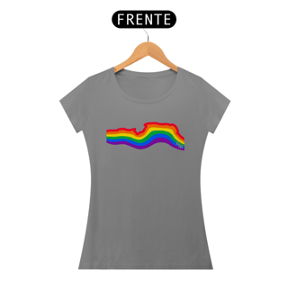 Nome do produtoCamiseta baby look algodão quality PEDRA DO BAÚ LGBT