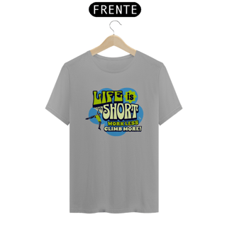 Nome do produtoCamiseta unissex algodão quality LIFE IS SHORT