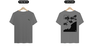 Nome do produtoCamiseta unissex algodão estonada PEDRA DO BAÚ ART
