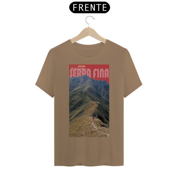 Camiseta unissex algodão prime SERRA FINA