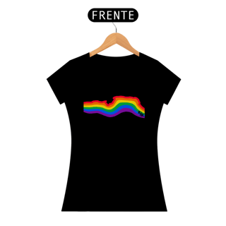 Nome do produtoCamiseta baby look algodão quality PEDRA DO BAÚ LGBT