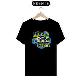 Nome do produtoCamiseta unissex algodão quality LIFE IS SHORT