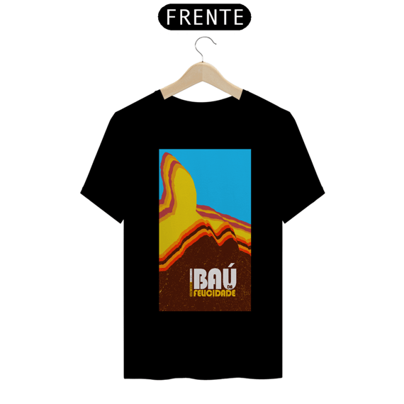 Camiseta unissex algodão quality BAÚ DA FELICIDADE