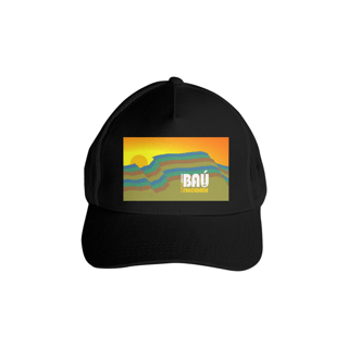 Nome do produtoBoné com tela BAÚ DA FELICIDADE (SOL)