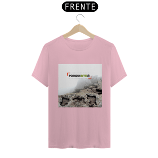 Nome do produtoCamiseta unissex algodão pima PORQUE ESTÁ LÁ (SINO)