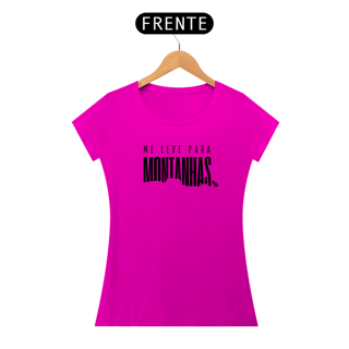 Nome do produtoCamiseta baby look algodão quality ME LEVE (estampa preta)