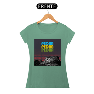 Nome do produtoCamiseta baby look algodão estonada PEDRA