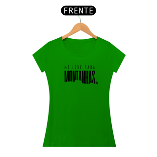 Nome do produtoCamiseta baby look algodão quality ME LEVE (estampa preta)