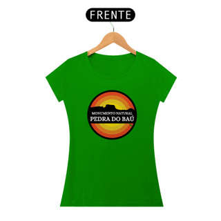 Nome do produtoCamiseta baby look algodão quality PEDRA DO BAÚ MONA (LARANJA)
