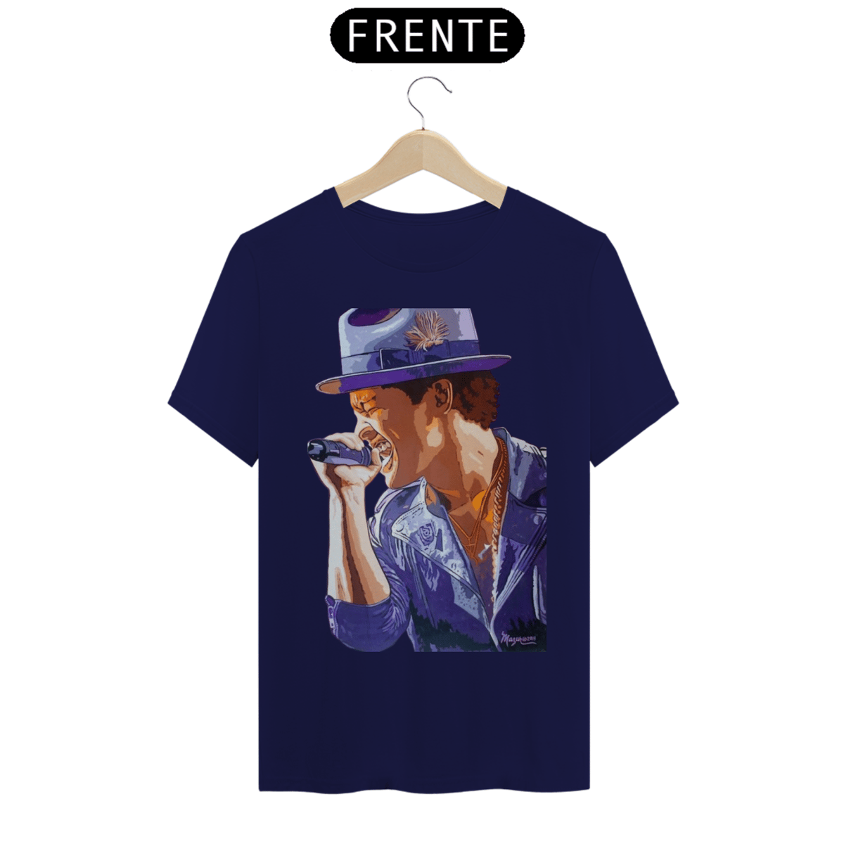 Nome do produto: Camiseta Blusa Bruno Mars