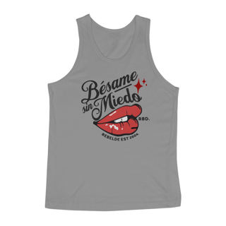 Nome do produto Camisa Regata Masculina Bésame Sin Miedo Rebelde RBD