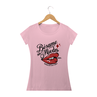 Nome do produto Blusa Babylook Bésame Sin Miedo Rebelde RBD 2