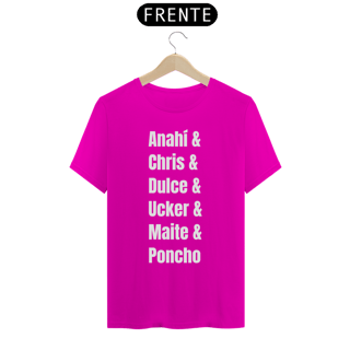 Nome do produto Camiseta Nomes Integrantes RBD