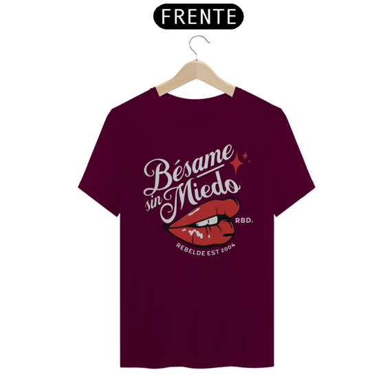 Camiseta Bésame Sin Miedo Rebelde RBD