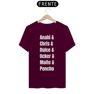 Nome do produto Camiseta Nomes Integrantes RBD