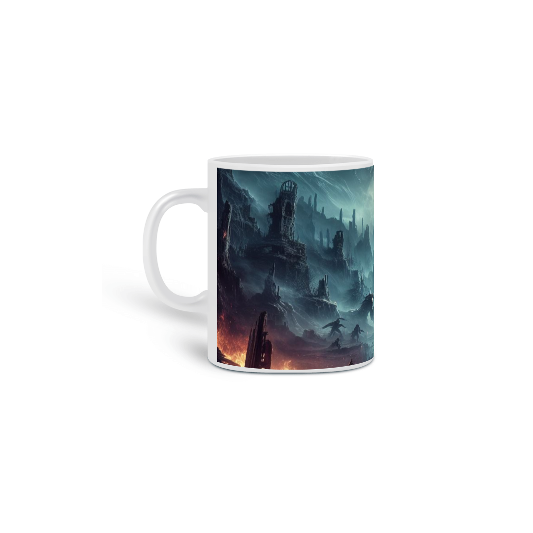 Caneca Dark Souls, Coragem Sombria