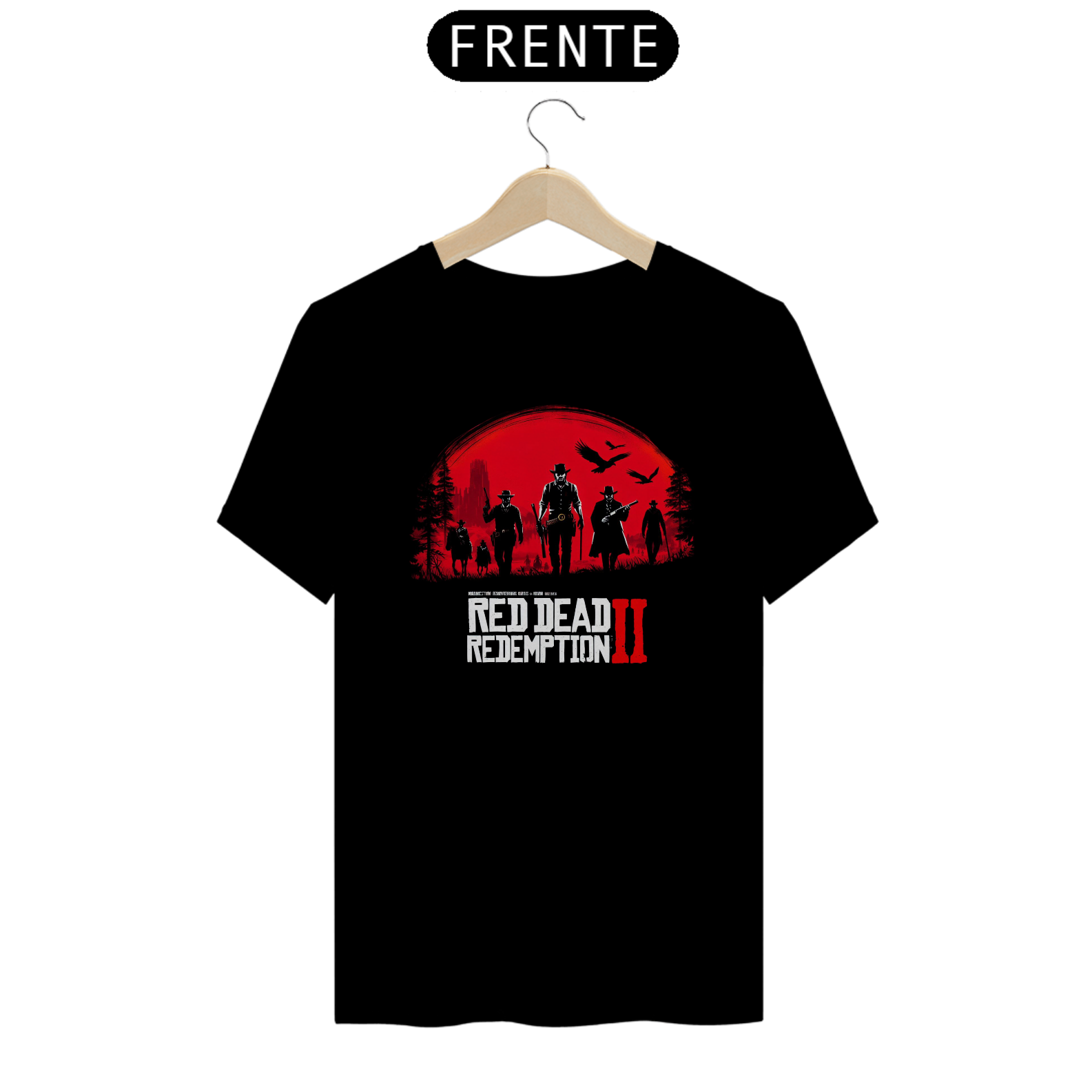 camiseta: read dead redemption 2