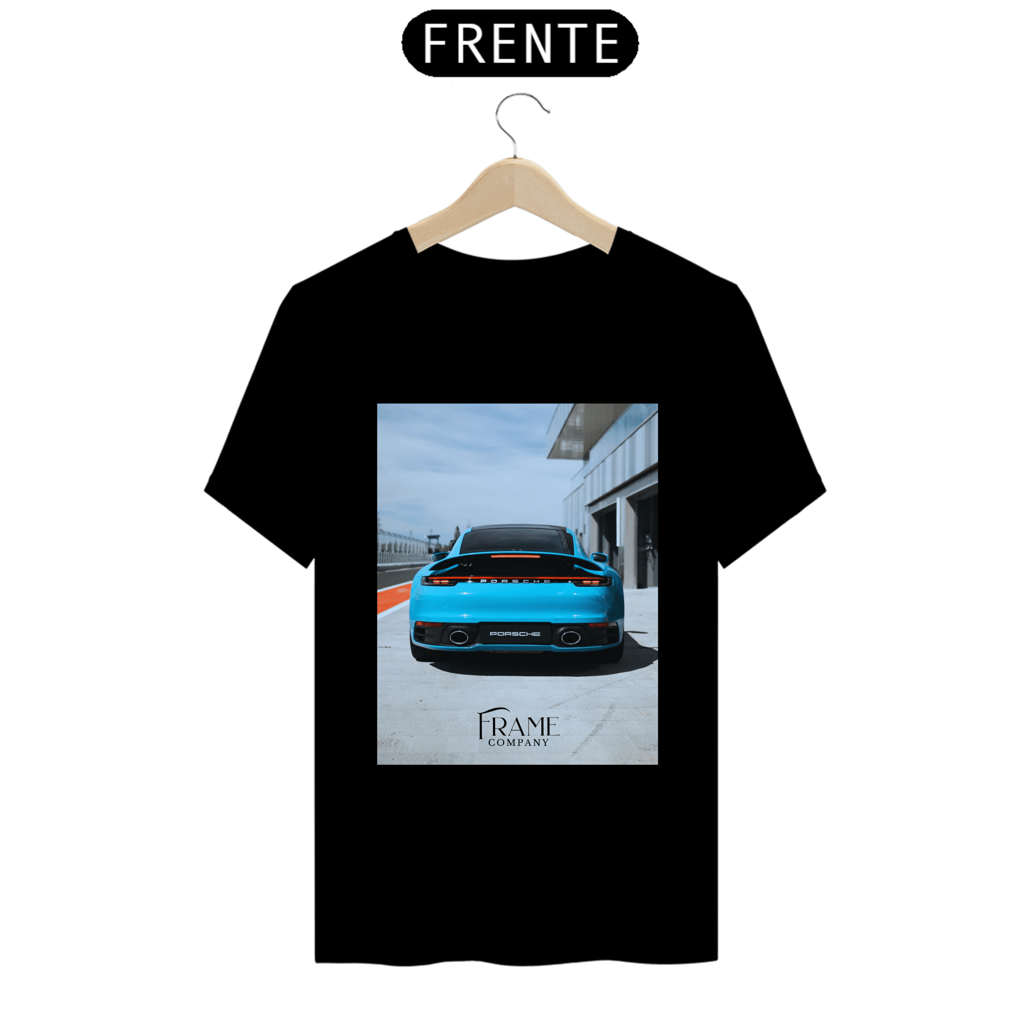 Camiseta Porsche Miami Blue