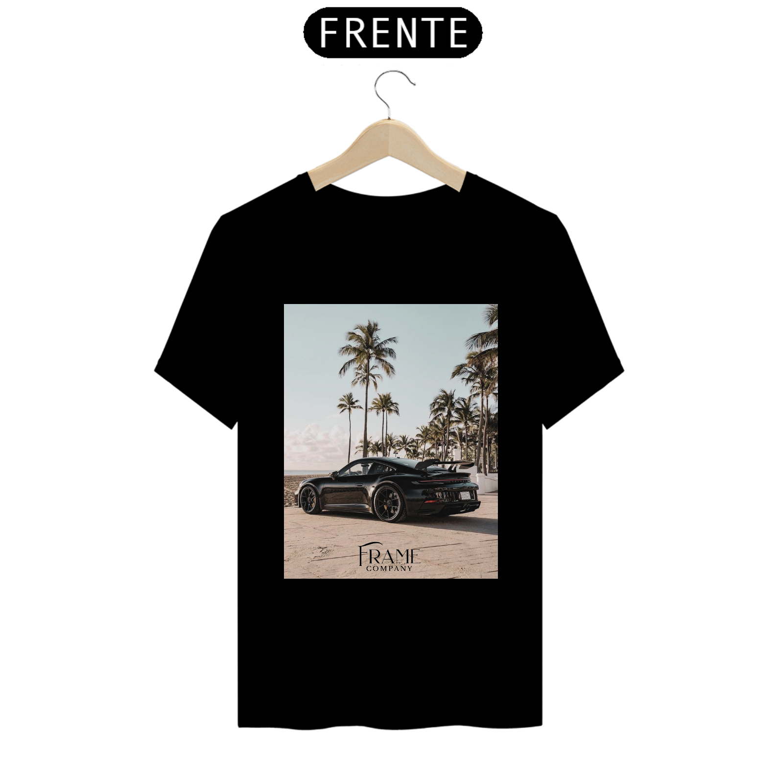 Camiseta Porsche All Black