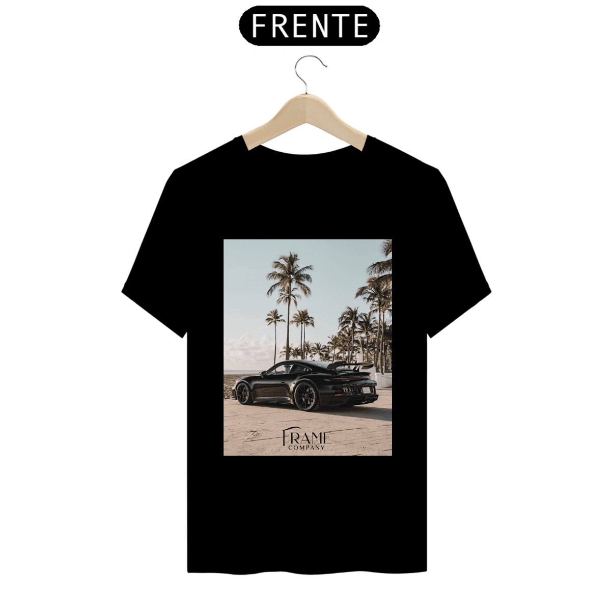 Nome do produto: Camiseta Porsche All Black