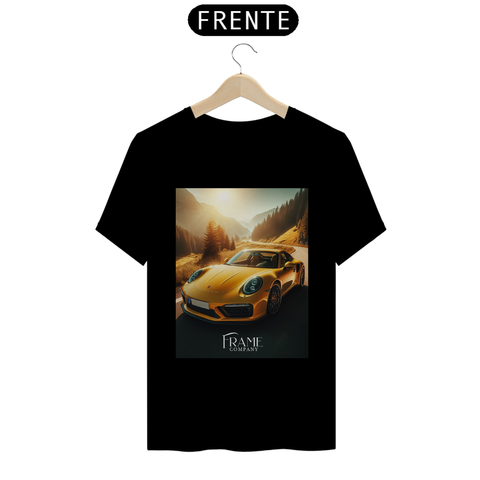 Camiseta Porsche Yellow 