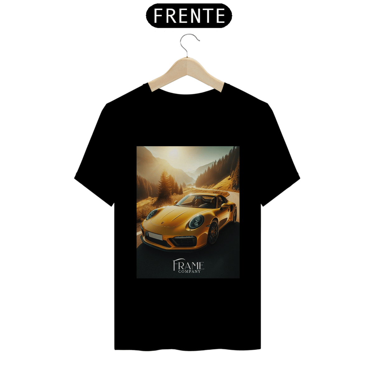 Nome do produto: Camiseta Porsche Yellow 