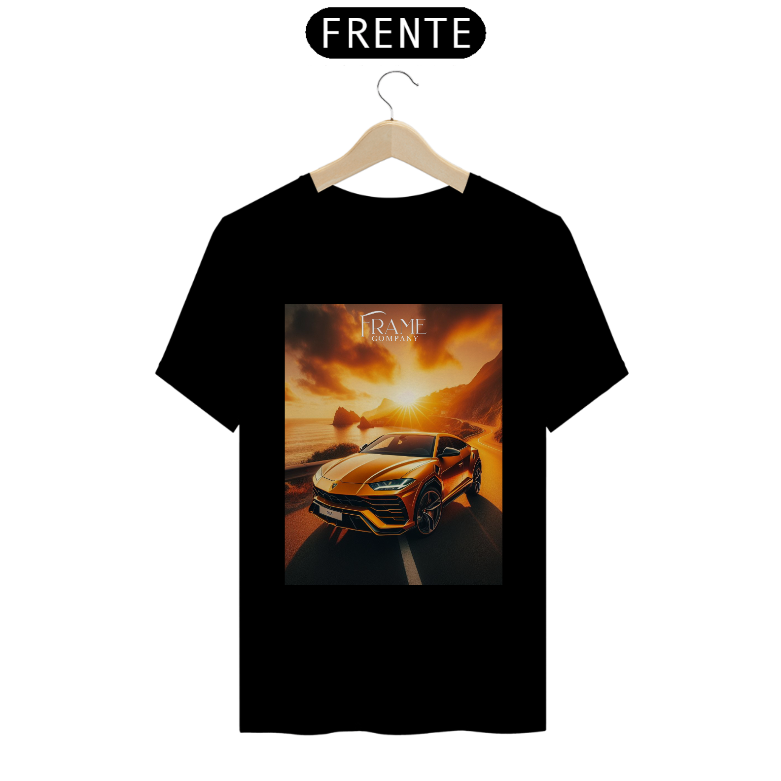 Camiseta Lamborghini Urus Orange