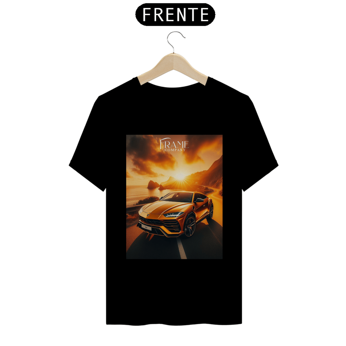 Nome do produto: Camiseta Lamborghini Urus Orange