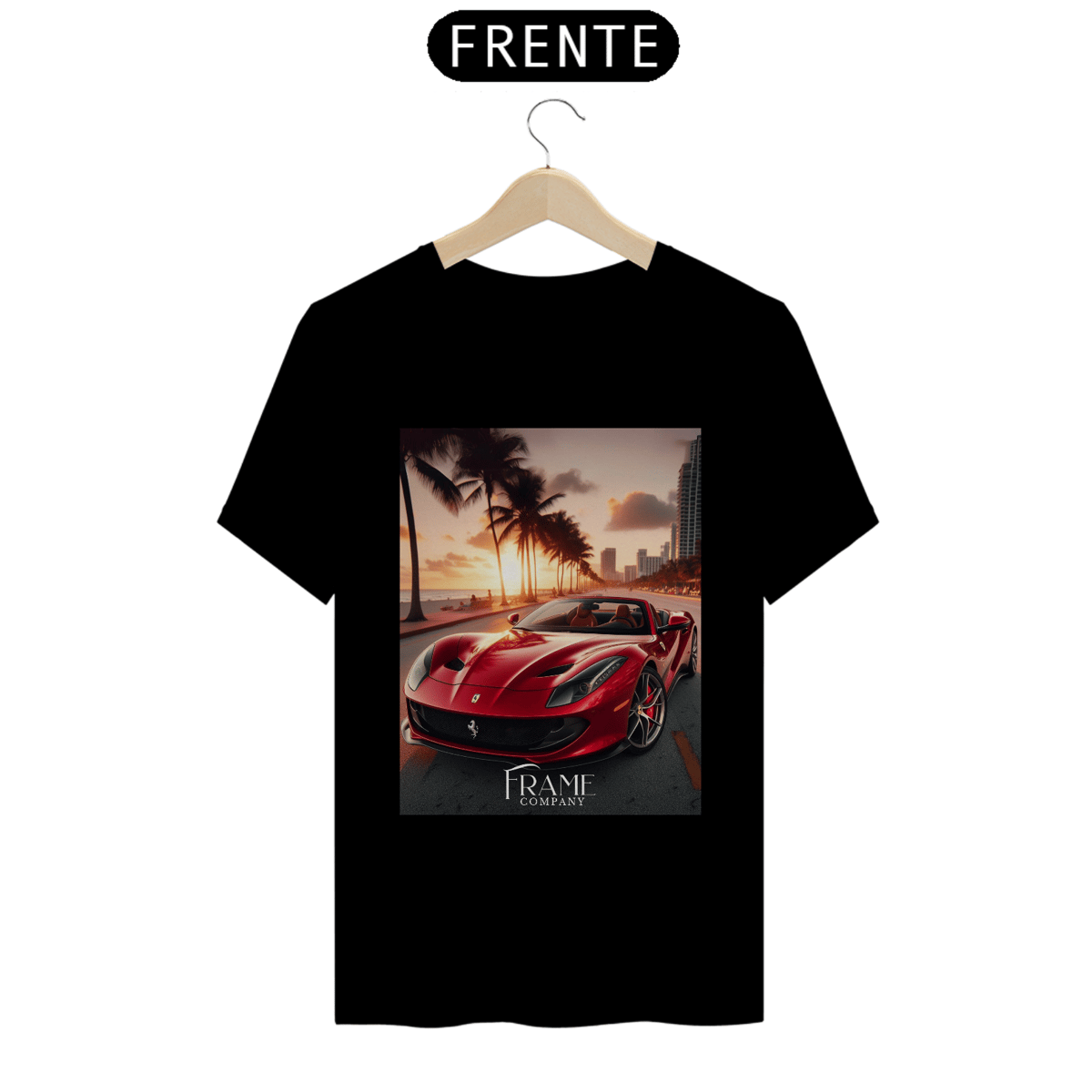 Nome do produto: Camiseta Ferrari Beach