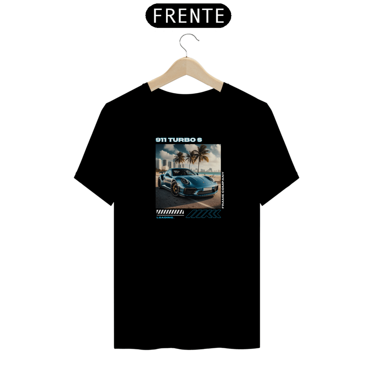 Nome do produto: Camiseta Loading Porsche 911 