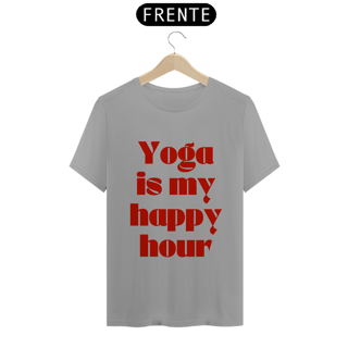 Nome do produto Camiseta Yoga is My Happy Hour 