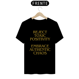 Nome do produto Camiseta Abrace o Caos Autêntico