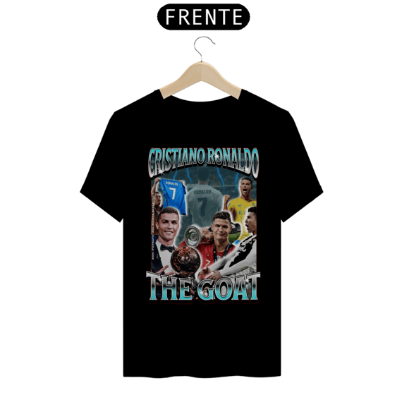 Camisa Cristiano Ronaldo The Goat - CR7