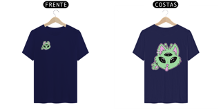 Nome do produto camisa gato alien