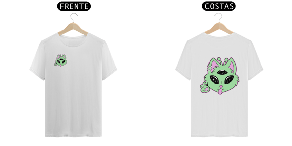 camisa gato alien