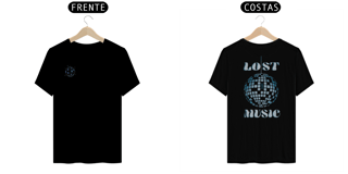 Nome do produto camisa lost in music AZUL