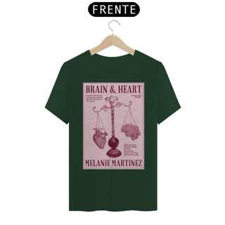 Nome do produto camisa brain e heart