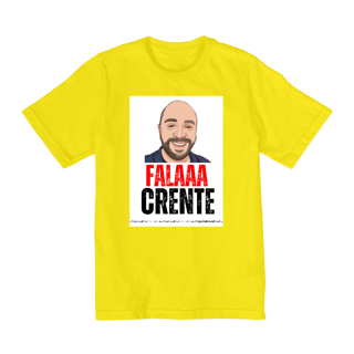Nome do produto Camisa infantil 10-14 anos (fala crente)