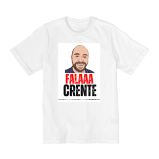 Nome do produto Camisa infantil 10-14 anos (fala crente)