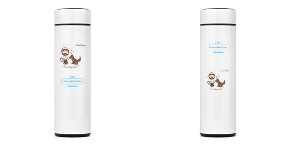 Garrafa Térmica (branca)