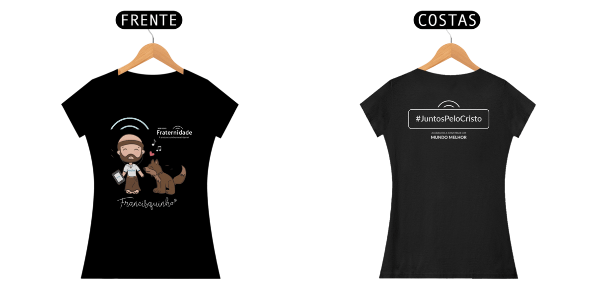 Nome do produto: Camiseta Francisquinho (Baby Look)