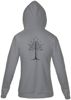 Nome do produto Moletom com Zíper | Árvore de Gondor - O Senhor dos Anéis