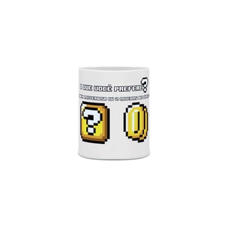 Nome do produto Caneca | Caixa Misteriosa - Super Mario World