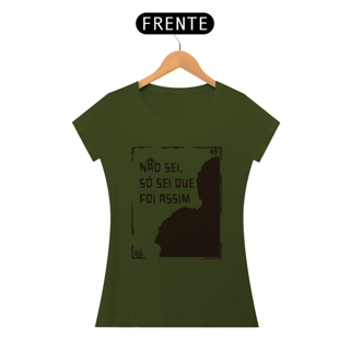 Nome do produto Baby Look Quality | Não sei, só sei que foi assim - Auto da Compadecida