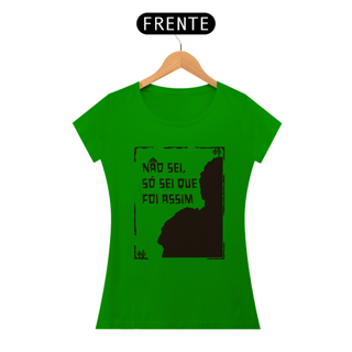 Nome do produto Baby Look | Não sei, só sei que foi assim - Auto da Compadecida