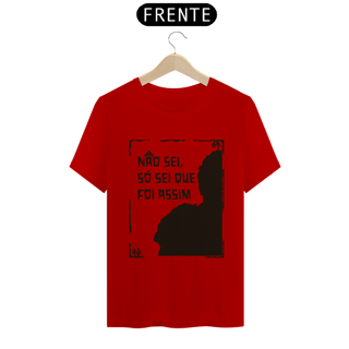 Nome do produto T-Shirt | Não sei, só sei que foi assim - Auto da Compadecida